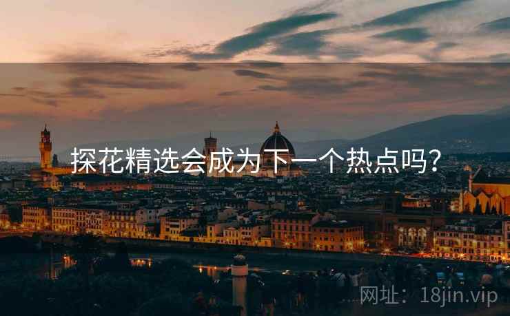 探花精选会成为下一个热点吗？